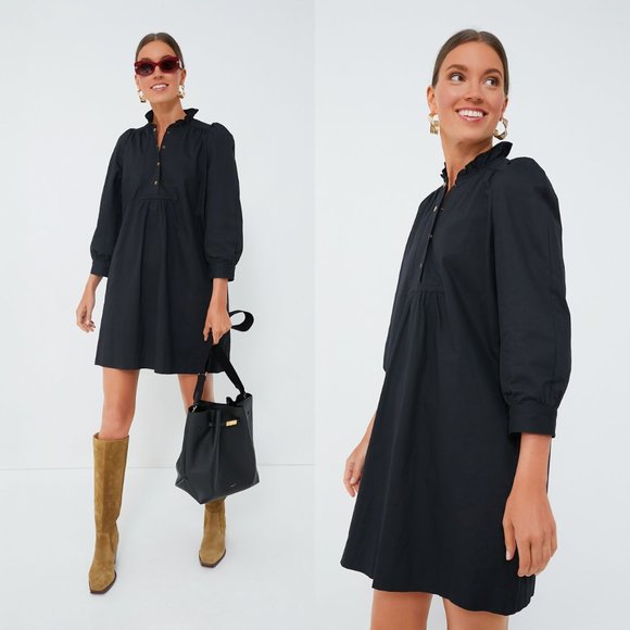 Pomander Place Dresses & Skirts - Pomander Place | NEW Claiborne Mini Dress in Black Size L